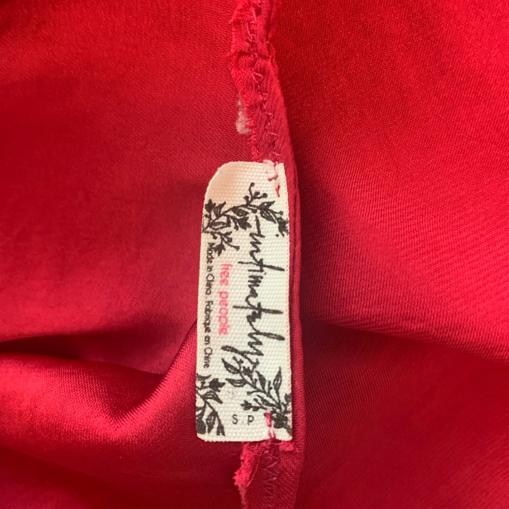 Free People Intimately Deep V Bandeau Cami in Pink - Picture 5 of 5